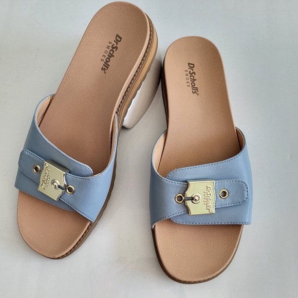 Dr. Schooll's Island Icon Buckle Slide Sandals. - Picture 6 of 11